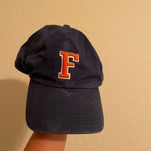 Vintage Blue Womens Florida Baseball Cap